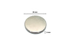 Neodym Scheiben Magnet N40 - D30x3mm