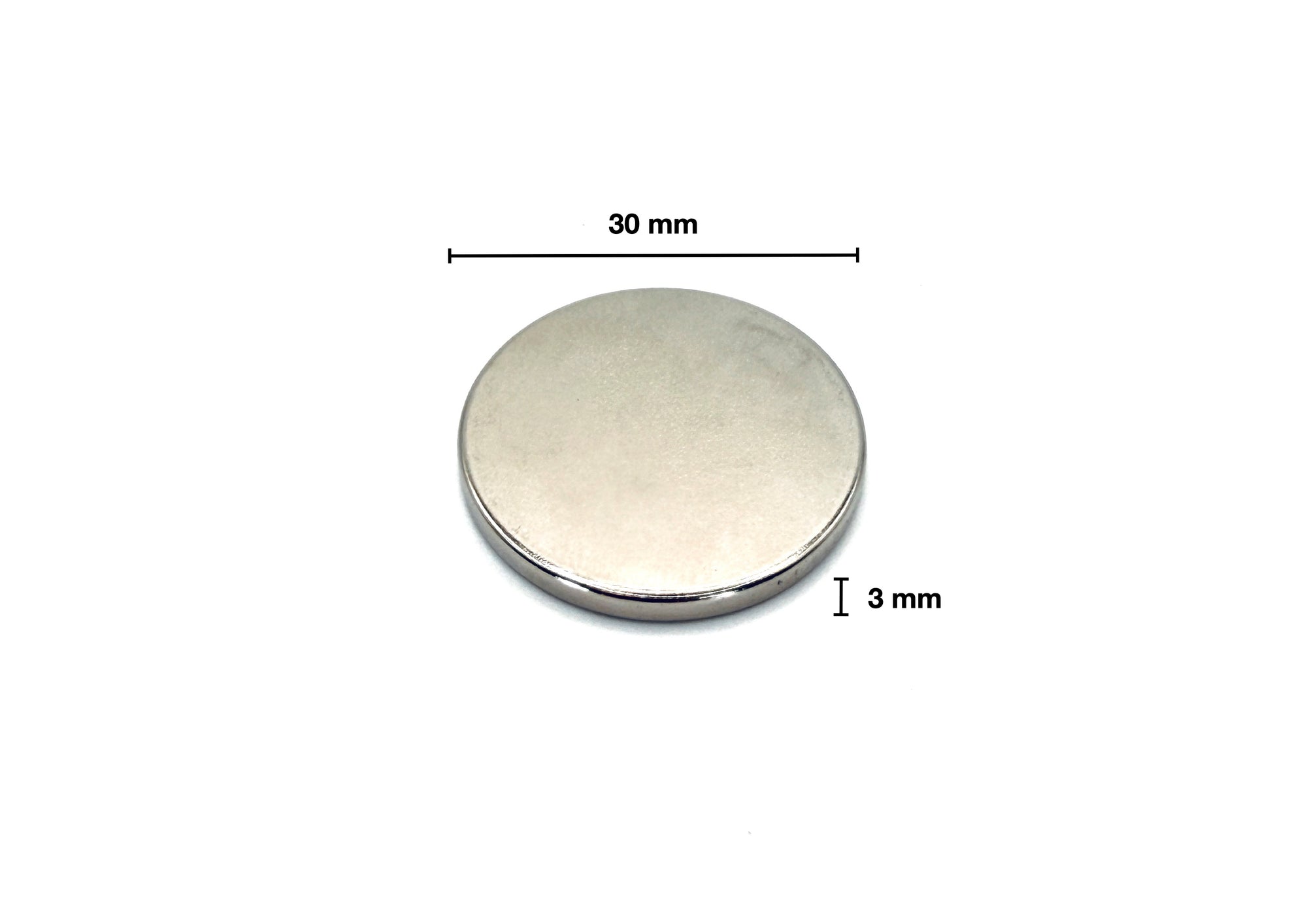 Neodym Scheiben Magnet N40 - D30x3mm