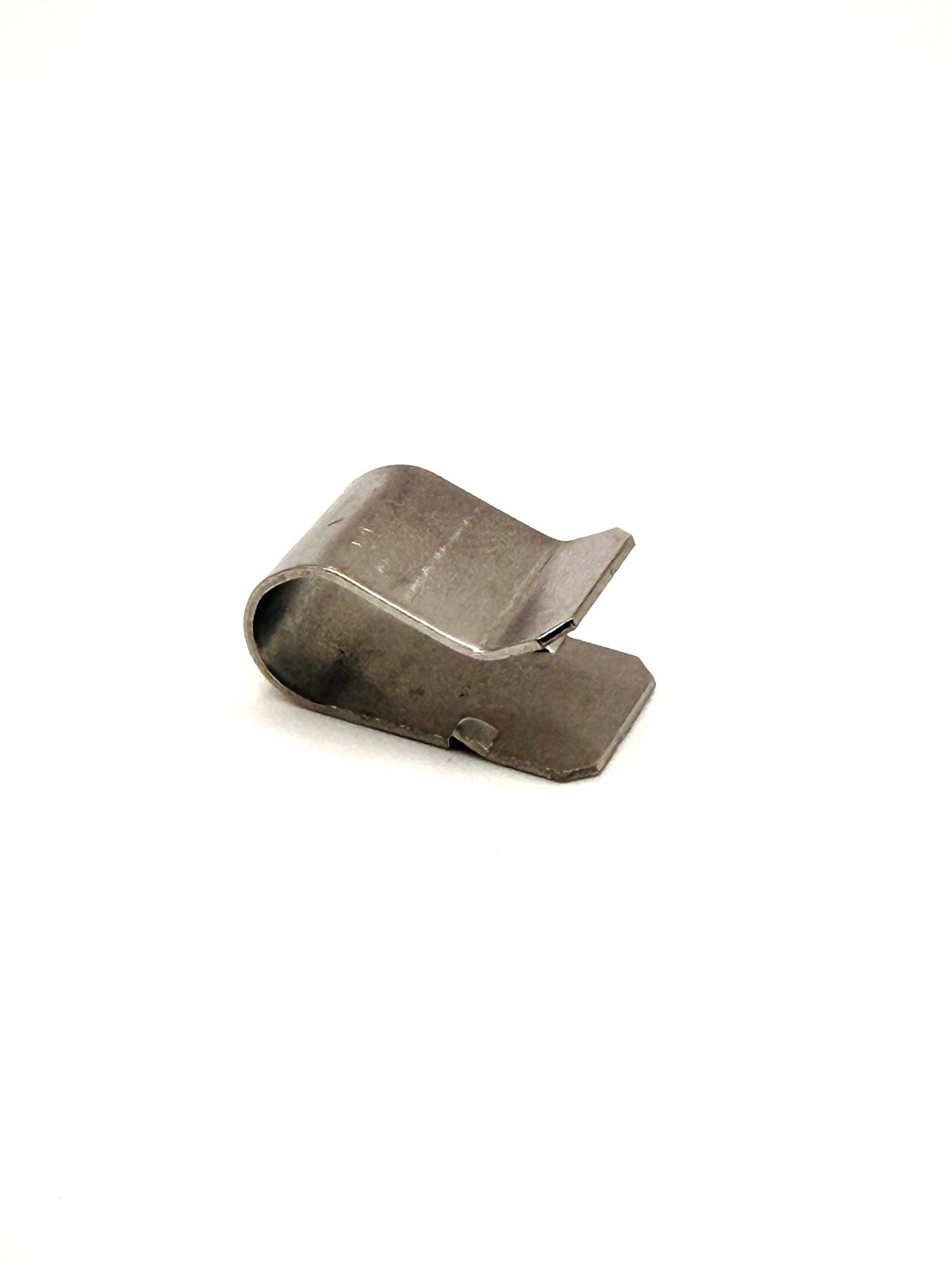 U-Klammer, Edelstahl-Befestigungsclip 20 × 12 mm zum sicheren Fixieren von Gürteln, Riemen und Schürzen. Robust, wiederverwendbar und korrosionsbeständig.