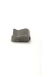 U-Klammer, Edelstahl-Befestigungsclip 20 × 12 mm zum sicheren Fixieren von Gürteln, Riemen und Schürzen. Robust, wiederverwendbar und korrosionsbeständig.