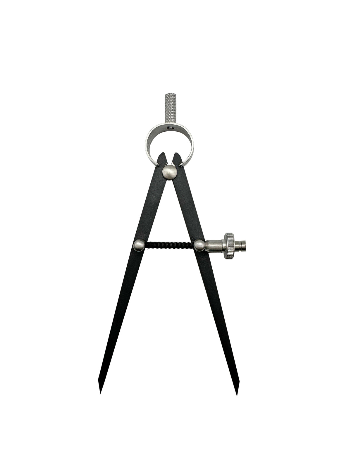 Robuster Federzirkel für präzise Messungen in Handwerk, Technik, Design und vielen weiteren Anwendungsbereichen.