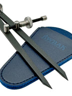 Robuster Federzirkel für präzise Messungen in Handwerk, Technik, Design und vielen weiteren Anwendungsbereichen.