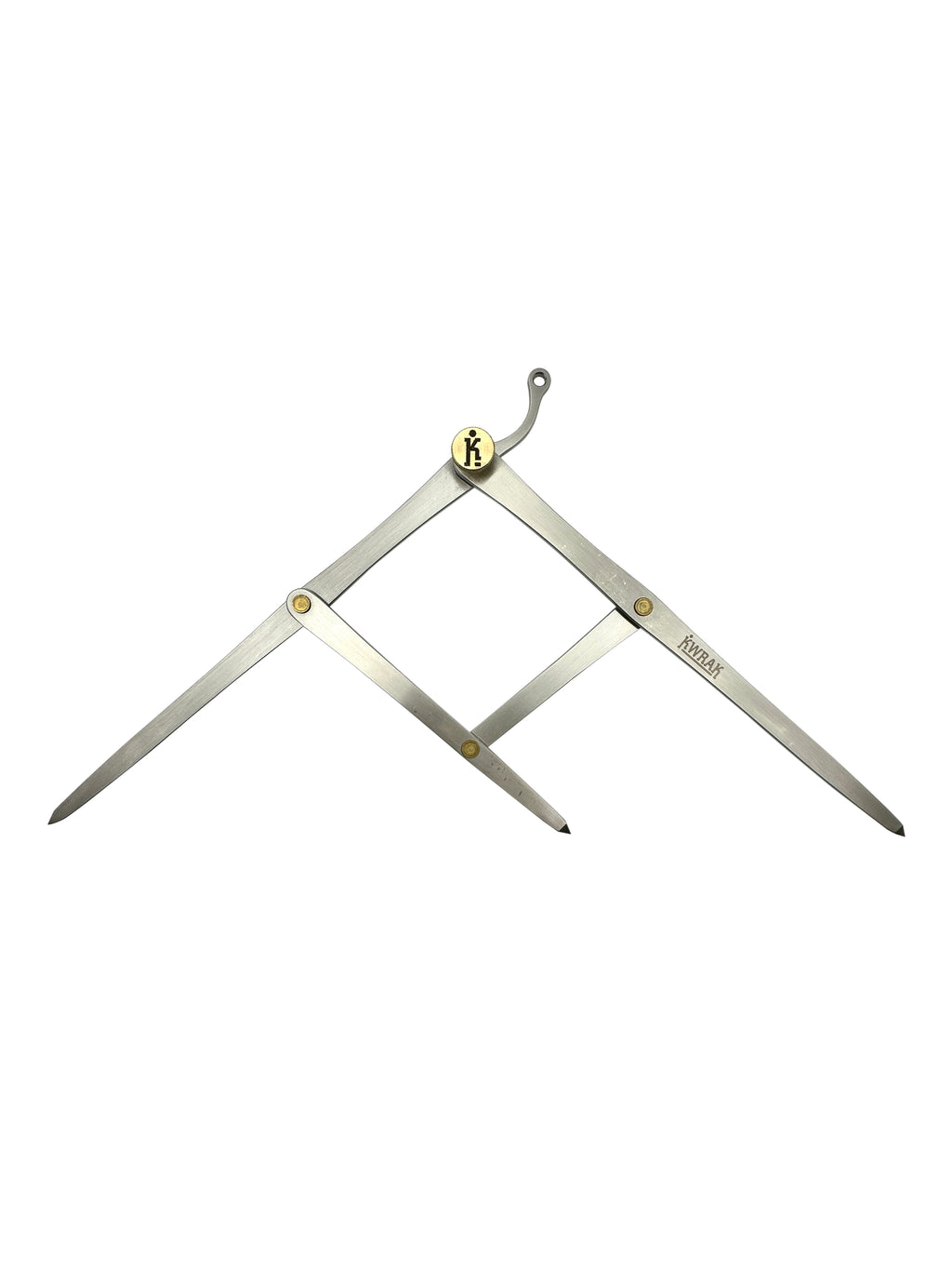 Premiumm Modell Platin der Marke Kwrak. Handarbeit Made in Germany. Rändelmutter gesichert.