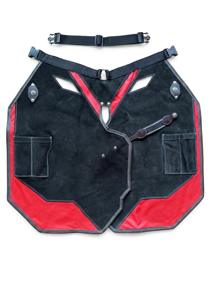 Die leichte Schürze von KWRAK® Modell L1. Speziell für Hufpfleger entwickelt.