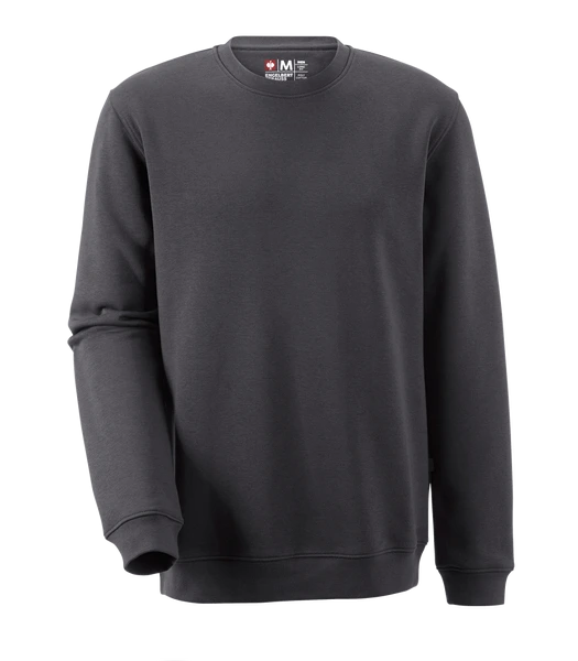Sweatshirt poly cotton, long fit